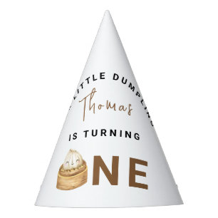 Little Chinese dumpling first Birthday Party  Hat