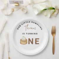Little Chinese dumpling first Birthday Party