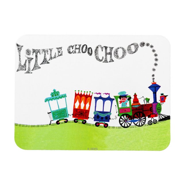 Little Choo Choo Magnet (Horizontal)