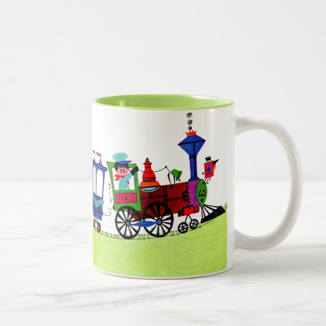 Little Choo Choo Two-Tone Coffee Mug (Right)
