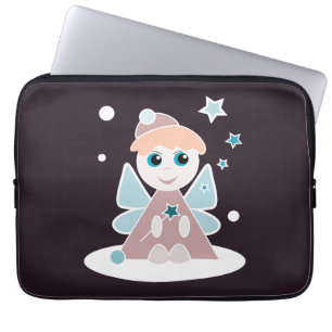 Little Christmas Angel Laptop Sleeve