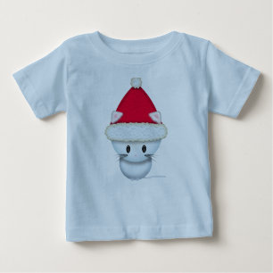 Little Christmas Kitten Baby T-Shirt