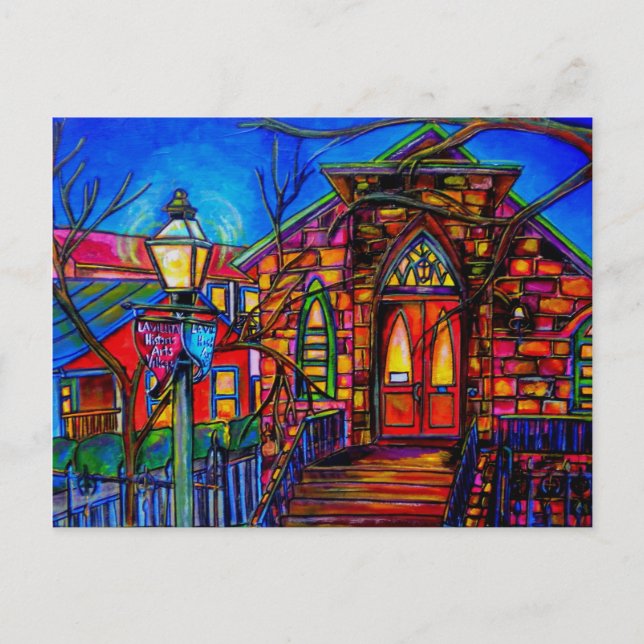 Little Church at La Villita Postcard (Front)
