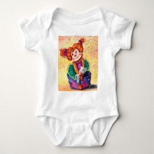 Little Clown Baby Bodysuit Happy Circus