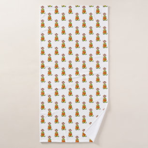 Little Clown Bath Towel