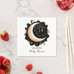 Little Colourful Stars Baby Shower Napkin