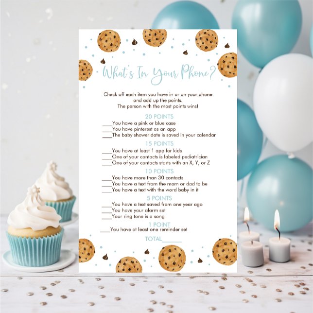 Little Cookie Blue Boy What's In Your Phone Game (Creator Uploaded)