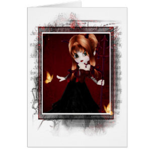 Little Cookie Devil Girl Design 3 Fantasy Card 2