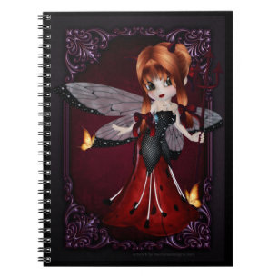 Little Cookie Devil Girl Design 3 Notebook