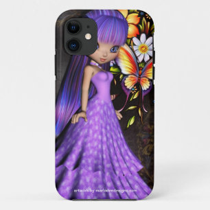 Little Cookie Dress Girl Design 2 iPhone 11 Case