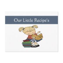 Little Cooks Recipe Card