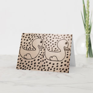 Little Corey's Laboratory Sharpie Drawing Birthday Card