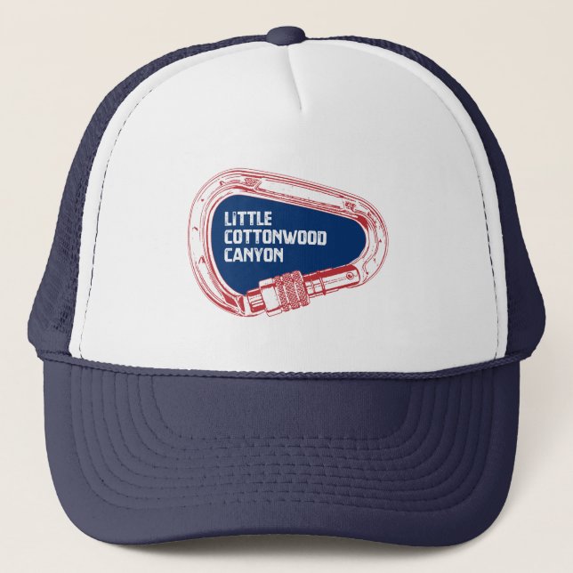 Little Cottonwood Canyon Trucker Hat (Front)