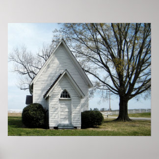 Little Country Church Poster