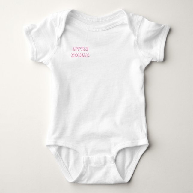 Little Cousin Baby Bodysuit (Front)