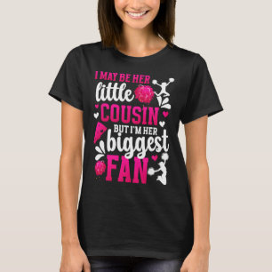 Little Cousin Cheer Cousin Of A Cheerleader Cousin T-Shirt