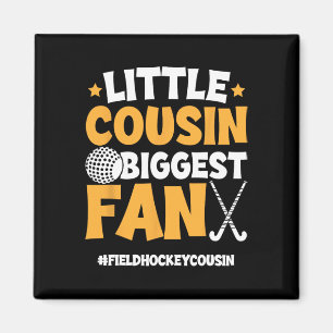 Little Cousin Field Hockey Cousin Field Hockey Pla Magnet