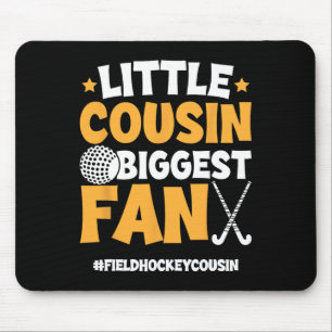 Little Cousin Field Hockey Cousin Field Hockey Pla Mouse Pad