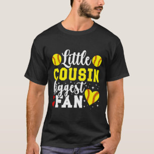 Little Cousin Softll Cousin Of A Softll Player Cou T-Shirt
