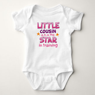 Little Cousin Star Baby Bodysuit