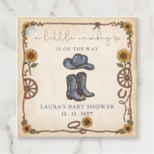 Little Cowboy Boy Baby Shower