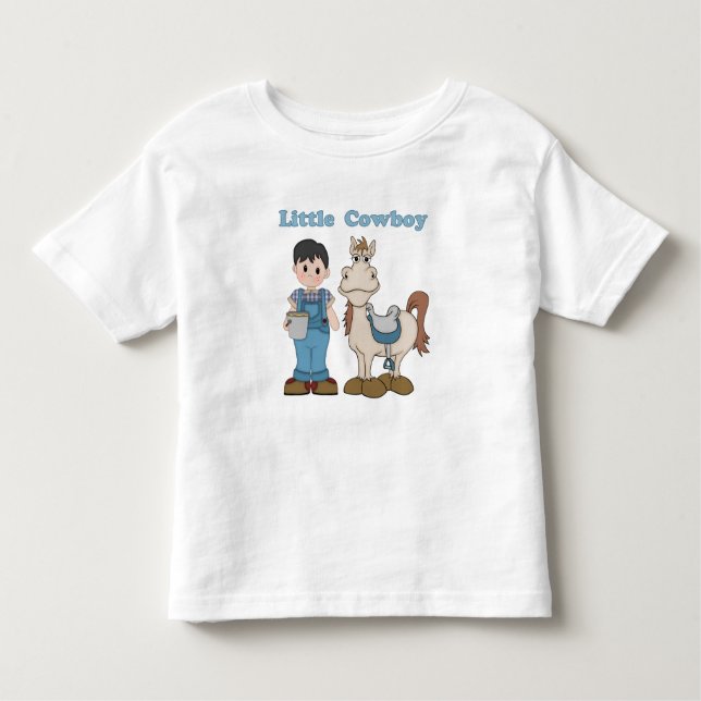 Little Cowboy Toddler T-Shirt (Front)