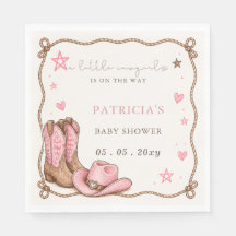 Little Cowgirl Is On The Way girl Baby Shower