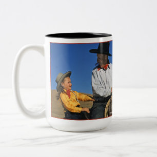 Little Cowgirl Two-Tone Coffee Mug