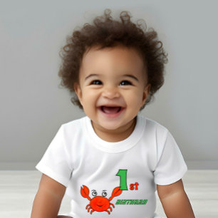 Little crab baby bodysuit