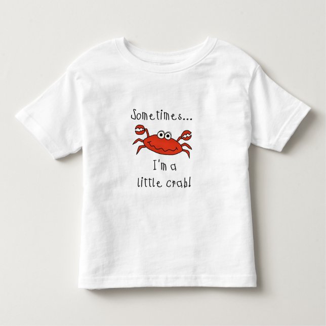 Little Crab Toddler T-Shirt (Front)
