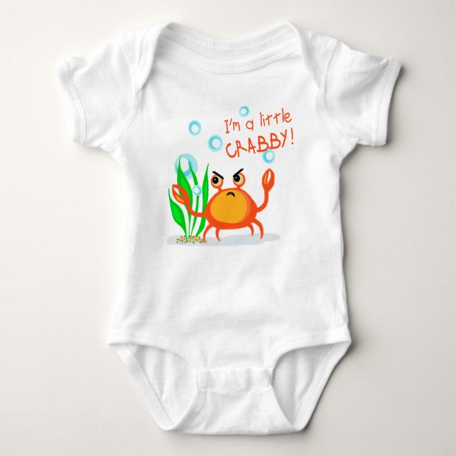 Little Crabby Crab T-Shirt / Baby Bodysuit (Front)