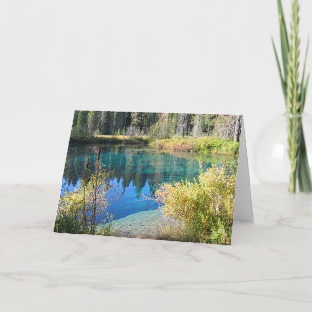 Little Crater Lake Card (Front)