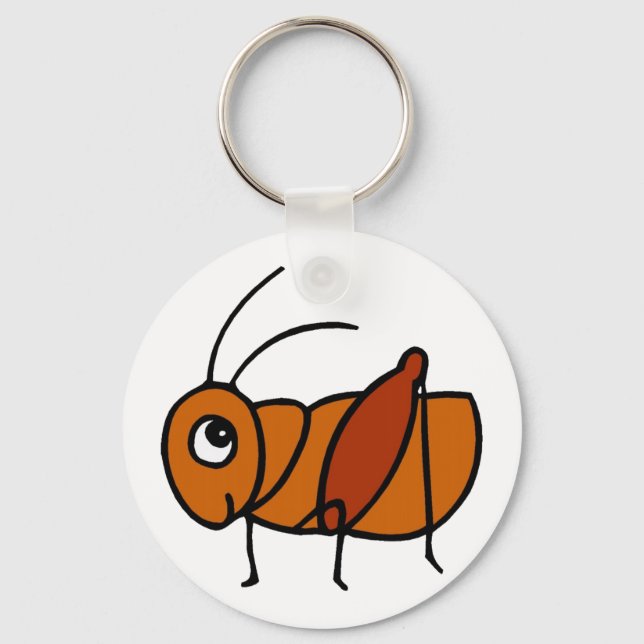 Little Cricket Key Ring (Front)
