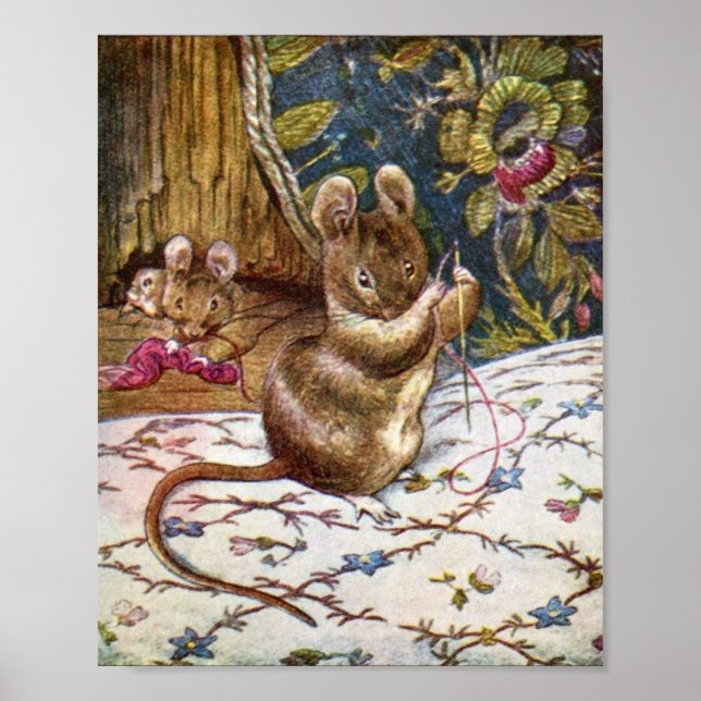Little Critters Children's Book Illustration Poster (Front)