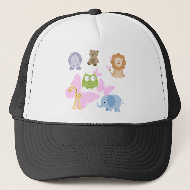 Little Critters Friendly Faces Trucker Hat (Front)