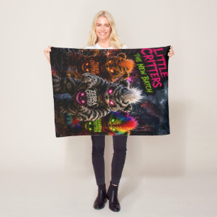 Little critters, new batch/small fleece blanket