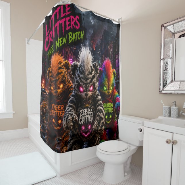 Little critters, the new batch shower curtain de (In Situ)