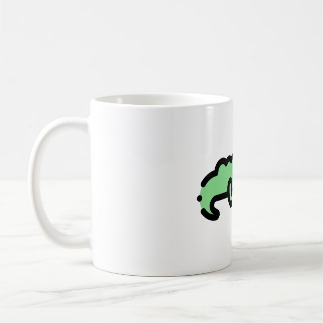 Little Crocodile Coffee Mug (Left)