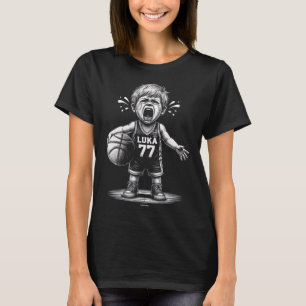 Little Cry Luka By Crying And Arguing T-Shirt