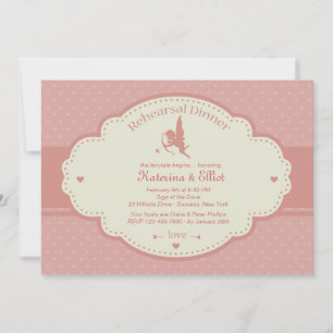 Little Cupid Rehearsal Dinner Invitation