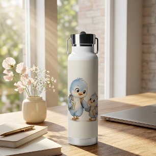 Little Cute Bird Brother Stainless Water Bottle