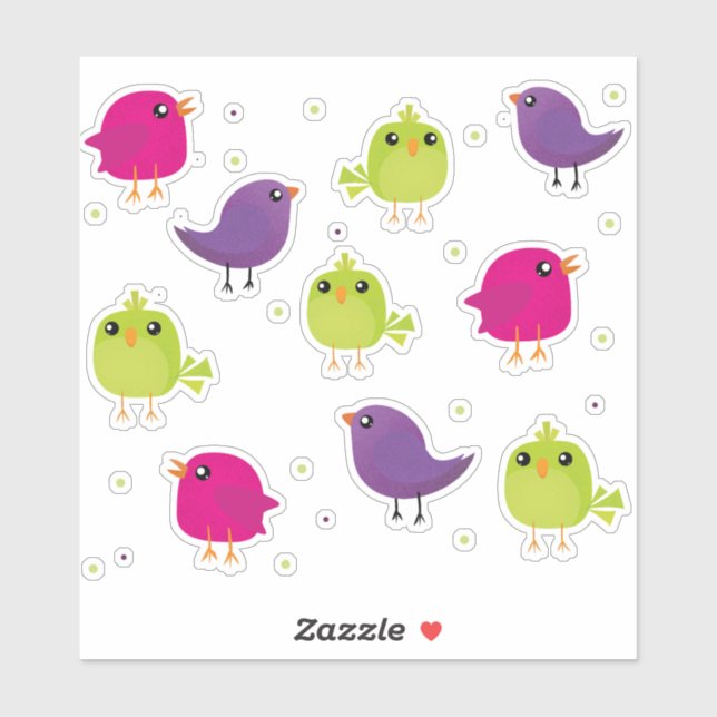 Little cute birds (Sheet)