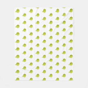 Little cute birds fleece blanket