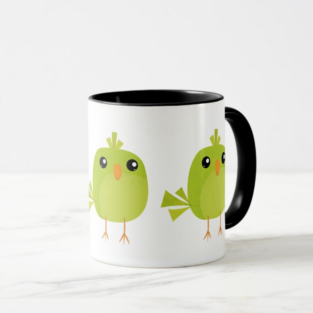 Little cute birds mug (Front Right)