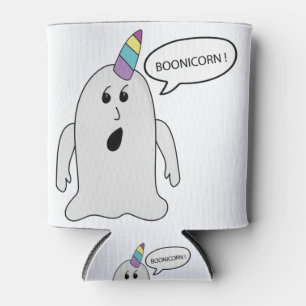 Little Cute Boonicorn Ghost Can Cooler