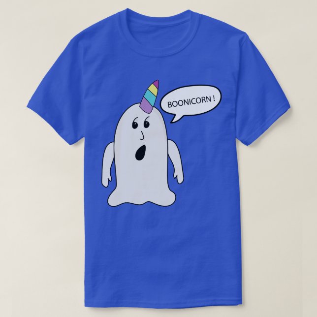 Little Cute Boonicorn Ghost T-Shirt (Design Front)
