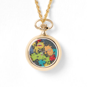 Little cute funny monsters watch