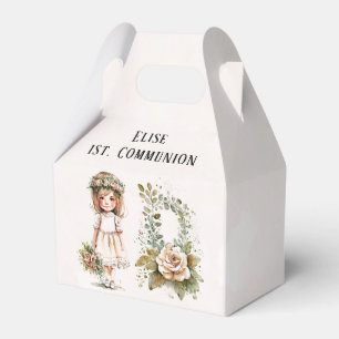 Little Cute Girl 1st. Communion Favour Box
