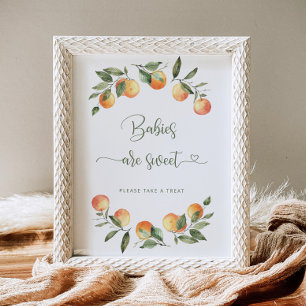 Little cutie Babies are sweet Poster