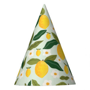 Little Cutie Baby Lemon Citrus  Party Hat